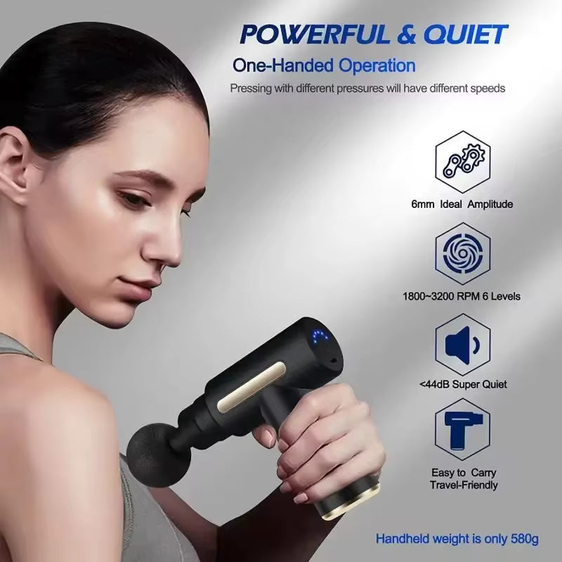 Deep Tissue Massage Gun – Muscle Recovery Device